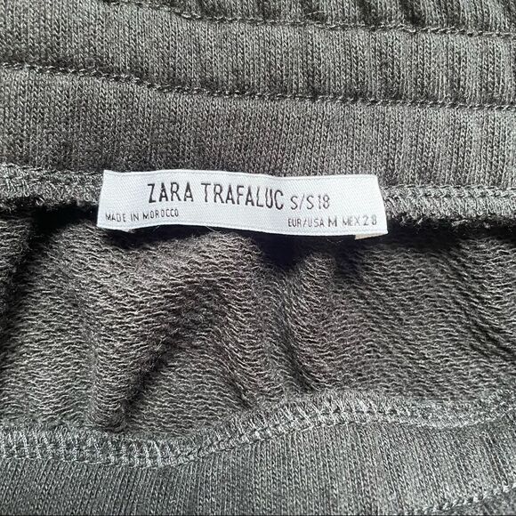 ZARA Athletic Stripe Side Slit Maxi Skirt - Picture 6 of 12